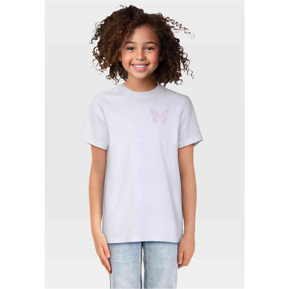 Urban Classics - 3 Pack New York & Los Angeles & Butterfly Tshirt Enfant - Blanc/Noir